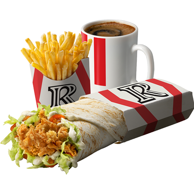 Комбо Кофе с Шефроллом в ROSTIC’S по цене 419 ₽