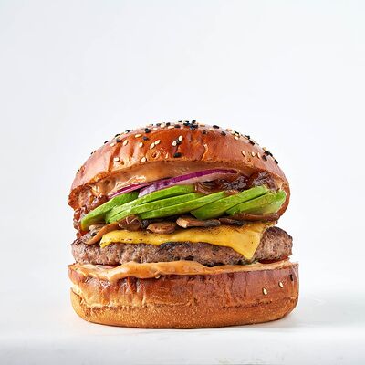 Бургер Фирменный Кетч ап в Ketch Up по цене 1125 ₽