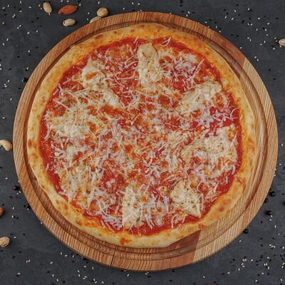 Пицца сырная с куриным филе в Руки ВВерх! Бар по цене 650 ₽