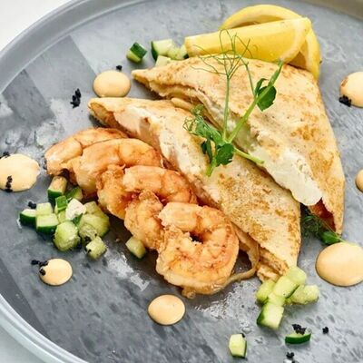 С тигровыми креветкамив Гуленьки на Комсомольском по цене 839 ₽