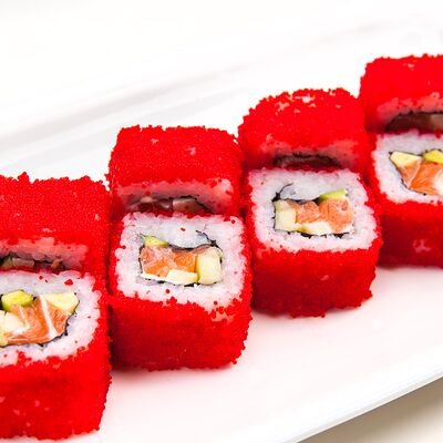 Ролл Калифорния с лососем в Sushi рыбу по цене 549 ₽