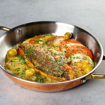 Филе дорадо с рататуем в Cutlet by El Gauchito по цене 1450 ₽