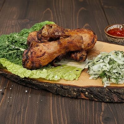 Шашлык из куриной голени в Тибон по цене 450 ₽