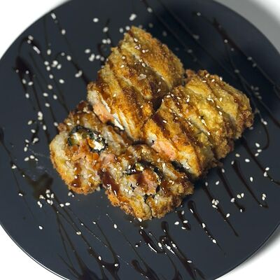 Запеченный с лососем в Бобер Выдыхай по цене 660 ₽