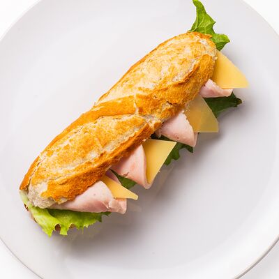 Французский сэндвич Жамбон бер с ветчиной в Дом еды по цене 389