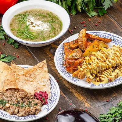 Ланч №3 в Бабагануш по цене 690 ₽