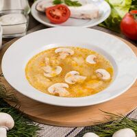 С клёцками и грибами в Блинная Иньва