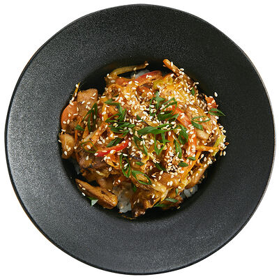 Карри с курицей в МАМАСУШИПИЦЦА по цене 432 ₽