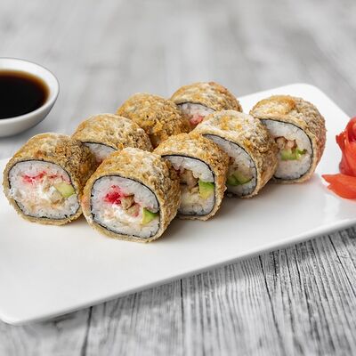 Горячий ролл Темпура Унаги Фрай в Окинава Гурмэ по цене 699 ₽