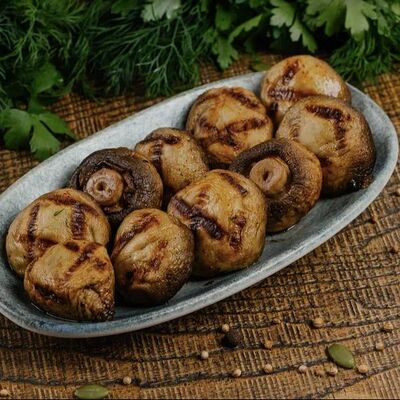 Шампиньоны на огнев Мамули по цене 320 ₽