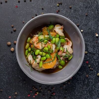 Креветки с соусом Понзу в Mesto Sushi & Grill по цене 680