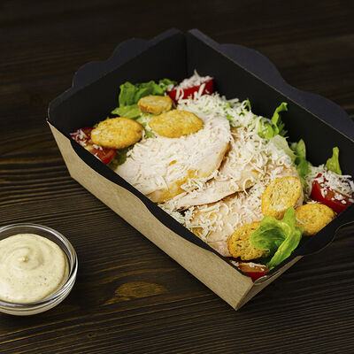 Цезарь с курицей в Baker Kebab по цене 400 ₽