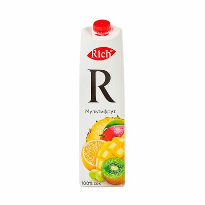 Сок Rich Мультифрукт маленький в Злаки маки по цене 50 ₽