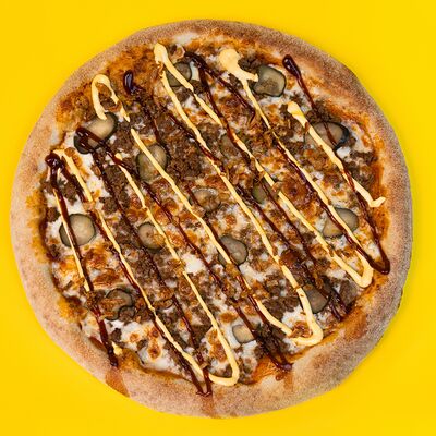 Пицца Чизбургер в Ихтус по цене 790 ₽