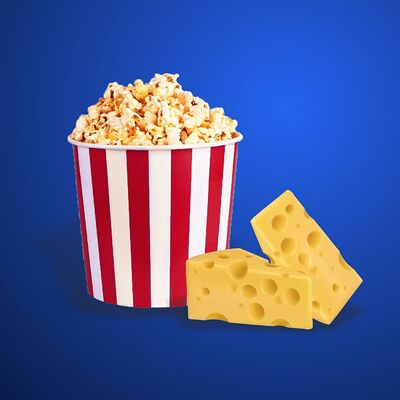 Попкорн стандарт сырный в Рублион Синема по цене 590 ₽