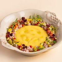 Крудо из севанского сига с соусом ахи в Mouflon