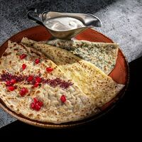 Кутаб с сыром в Дюшес