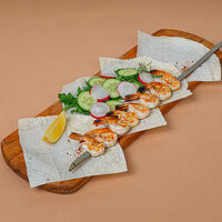 Шашлык из креветок в Хочу Пури