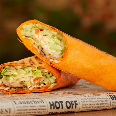 Шаурма кимчи куринаяв Пресня Бургер по цене 370 ₽