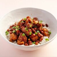 Хрустящая курица в остро-медовом соусе в Hagao