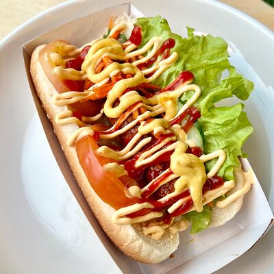 Хот-дог Люля в Vegan Pyramid по цене 300 ₽