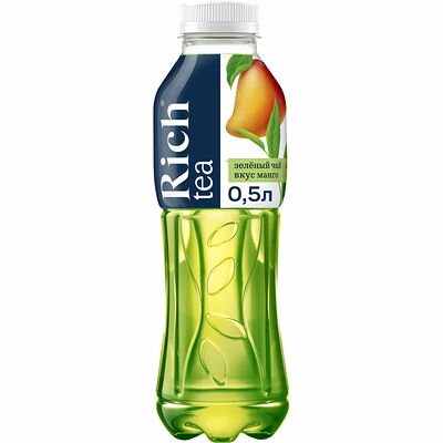 Rich tea зеленый чай Манго 0,5 л в Сеул по цене 181 ₽