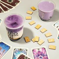 Таро с карамельной тапиокой Jinju bubble tea в Jinju Bubble Tea