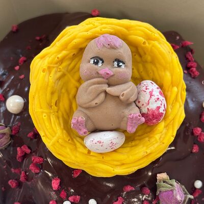 ПП Шоколадный кулич без сахара, глютена и трансжиров в Right Cake по цене 1700 ₽