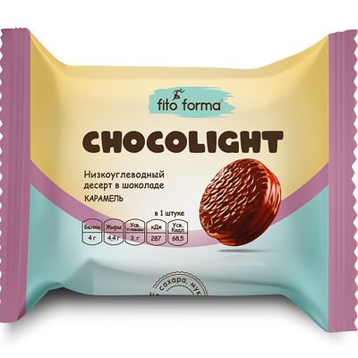 Низкоуглеводный десерт ChokoLite Карамель в Ничего лишнего по цене 250 ₽