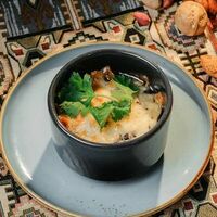 Грибы в сливочно-сырном соусе в Kish-Mish