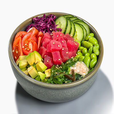 Поке с тунцом в Вкус и лосось по цене 790 ₽