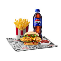 Мини Чизбургер Кетчуп Комбо в KFC Sary Arka Almaty