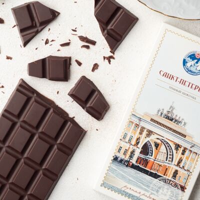 Шоколад Санкт-Петербург тёмный в Север-Метрополь по цене 374 ₽