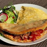 Скрембл с куриным филев Albert coffee