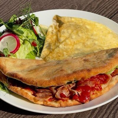 Скрембл с куриным филев Albert coffee по цене 440 ₽