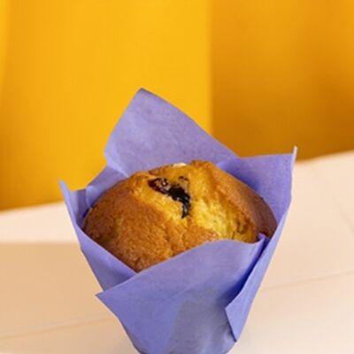 Маффин Черничный с белым шоколадом в Буханка по цене 169 ₽