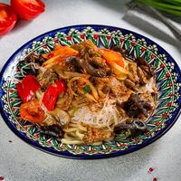 Лагман микс в Чайхана Узбекская Кухня