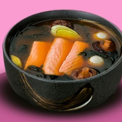 Мисо суп с лососем в О! Суши по цене 840 ₽