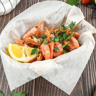 Креветки отварные (Магадан) в Солянка Крафт Бар по цене 1161 ₽