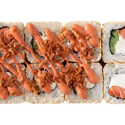 Ролл Сяке терияки в Оригами по цене 571 ₽