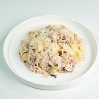 Фетучини с беконом в ЁБИСАН