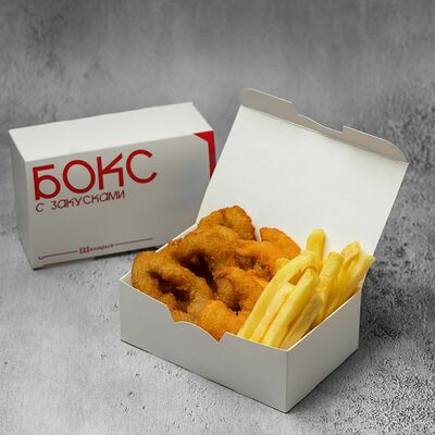 Snack Box Морепродукты в Шавармье Шаурма Фалафель по цене 699 ₽