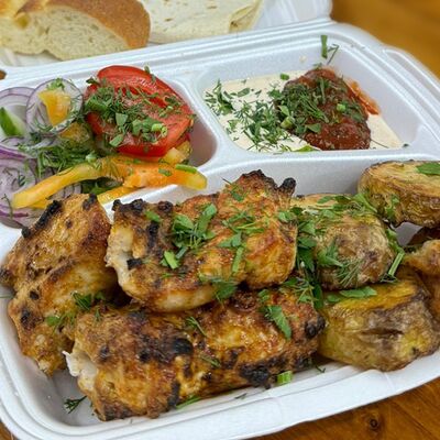 Комплексный обед от шефа с куриным филе в Kebab House по цене 700 ₽