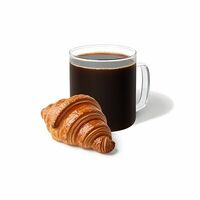 Комбо Свежесваренный кофе и круассан в Starbucks (R)