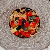 Феттуччине с овощами в Пицца паста