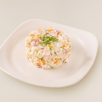 Салат крабовый с рисомв Баранкин по цене 203 ₽