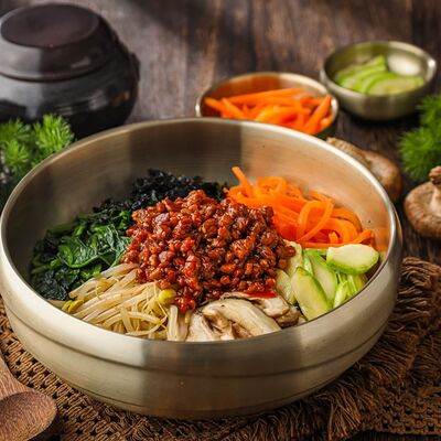 Пибимпаб с говядиной в Рисарт по цене 860 ₽