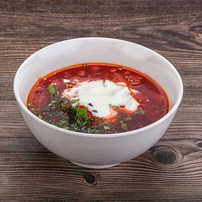 Борщ в Даймохк по цене 700 ₽