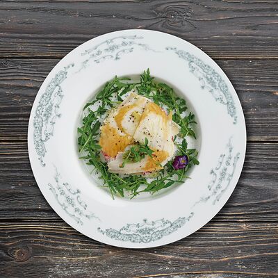 Картофельный салат с копченым сомом в Fermа по цене 950 ₽