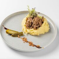 Говядина по-строгановски в Kiss